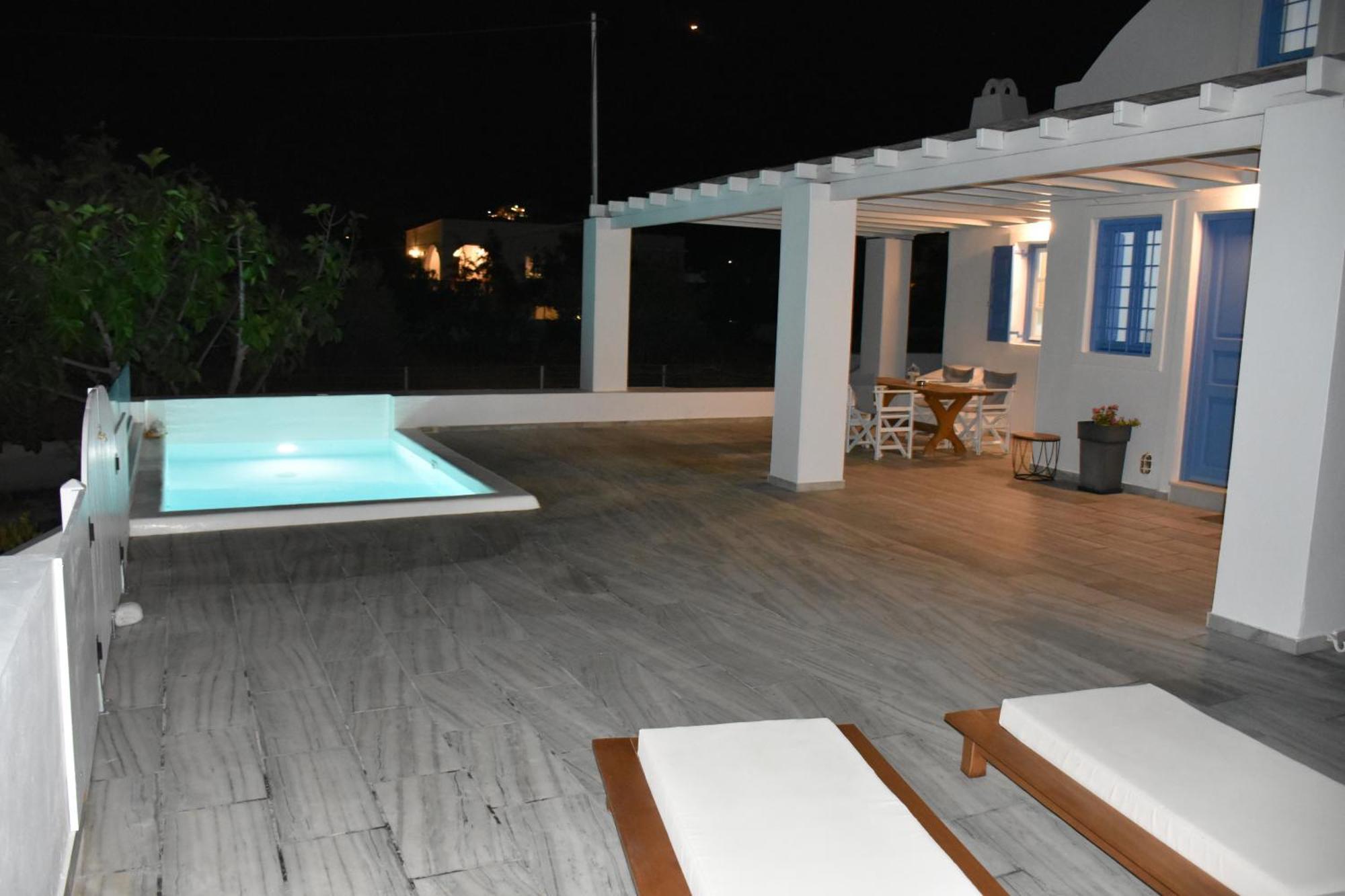 Spacious Veranda, House For 3, In The Village. Kamári Exterior foto